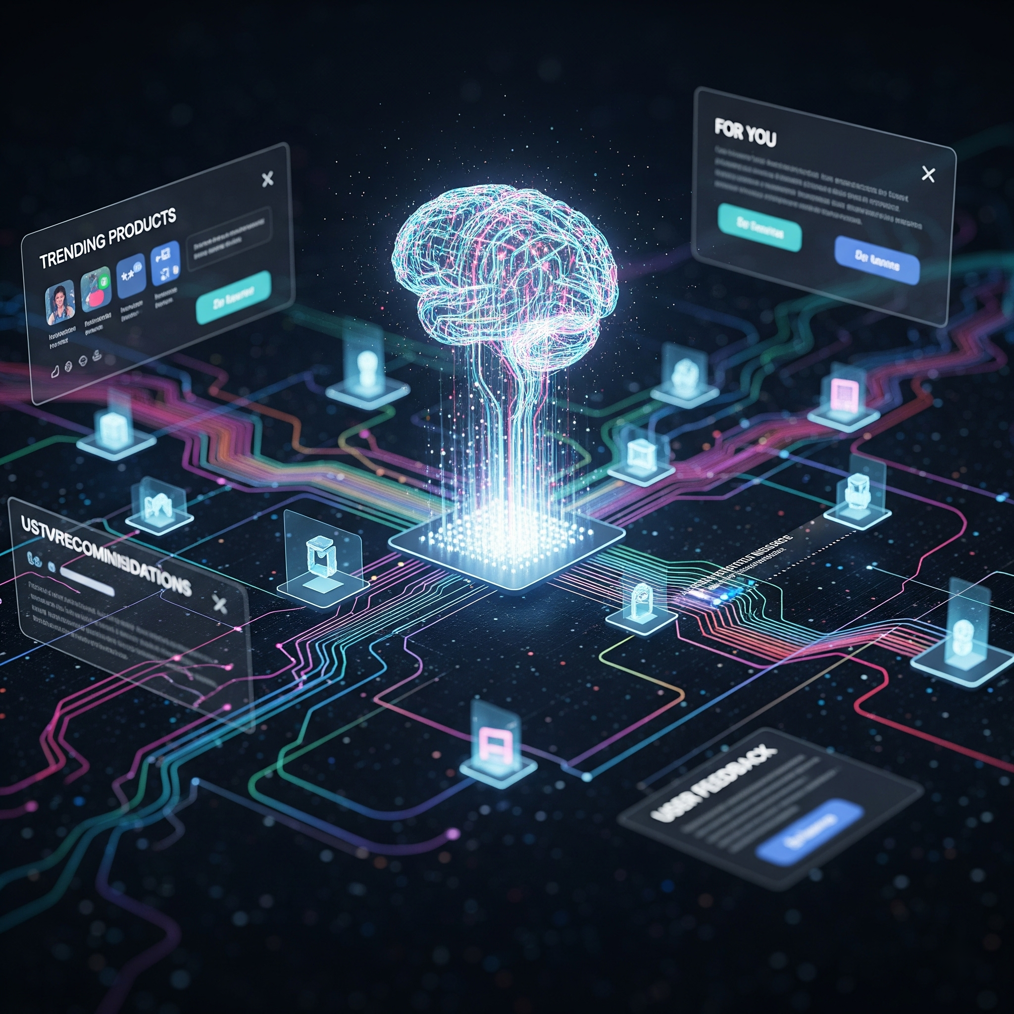 AI event recommendation system