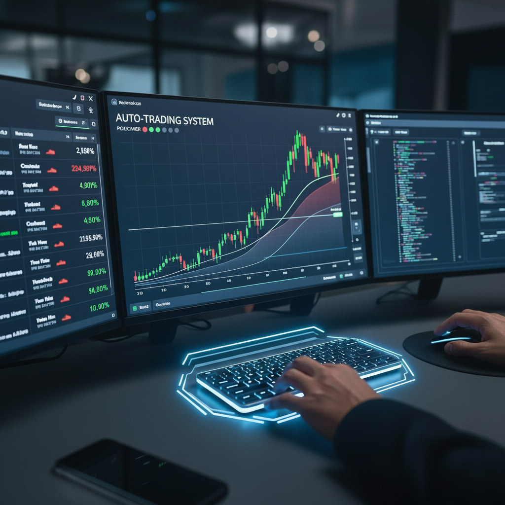 Automated trading system dashboard